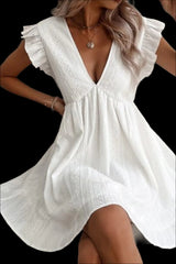 Womens Fashion white dress