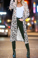 Woman wearing Leopard cover