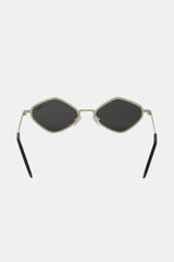 USA Metal Frame Geometric Sunglasses
